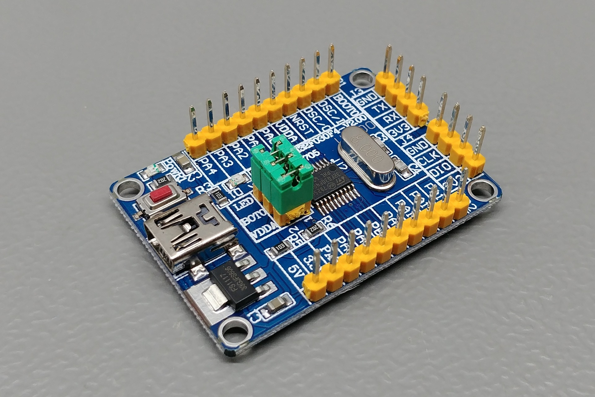 Picture of the STM32F030F4 V2.00