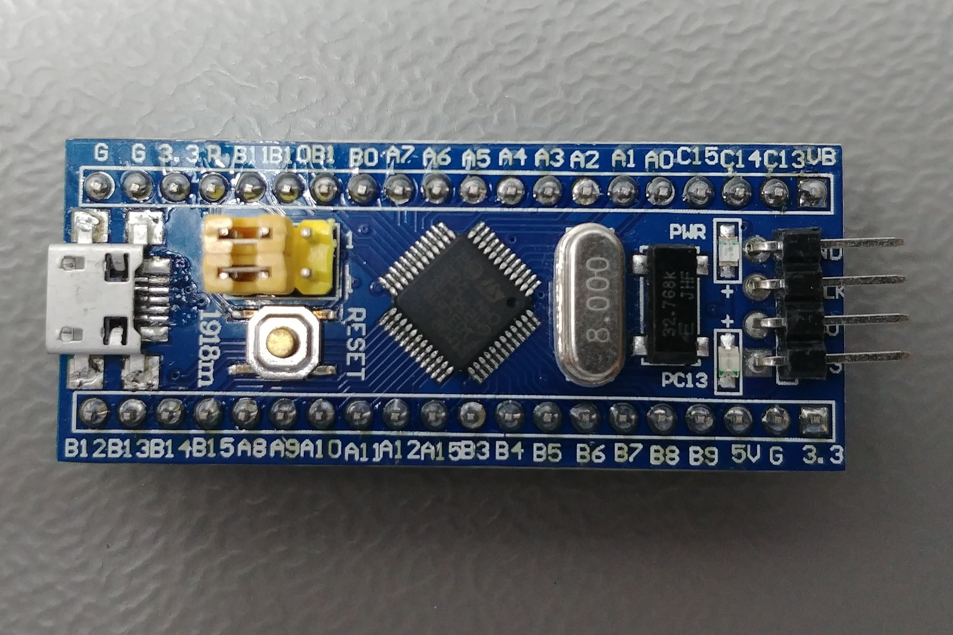 Bluepill STM32F103C8 board