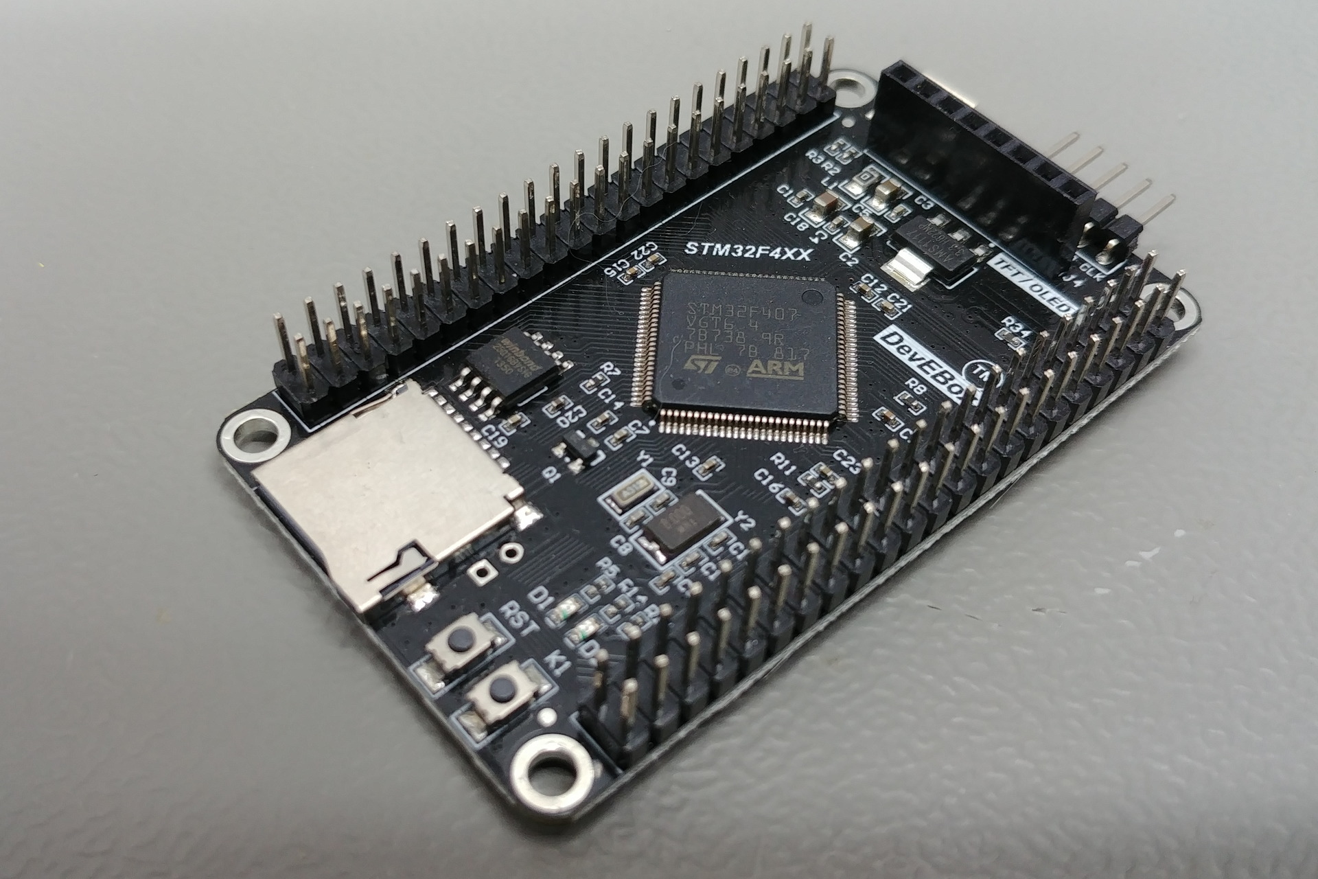 Picture of the STM32F4XX M