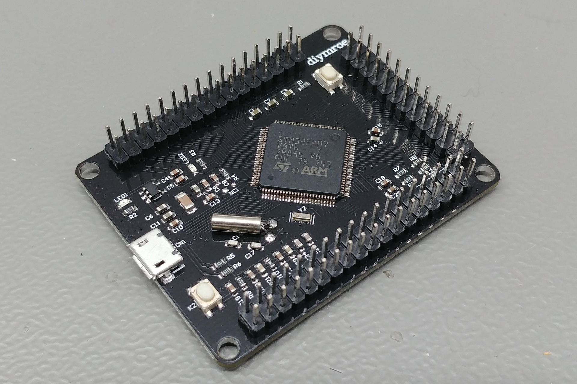 Diymore STM32F4: Perspective view