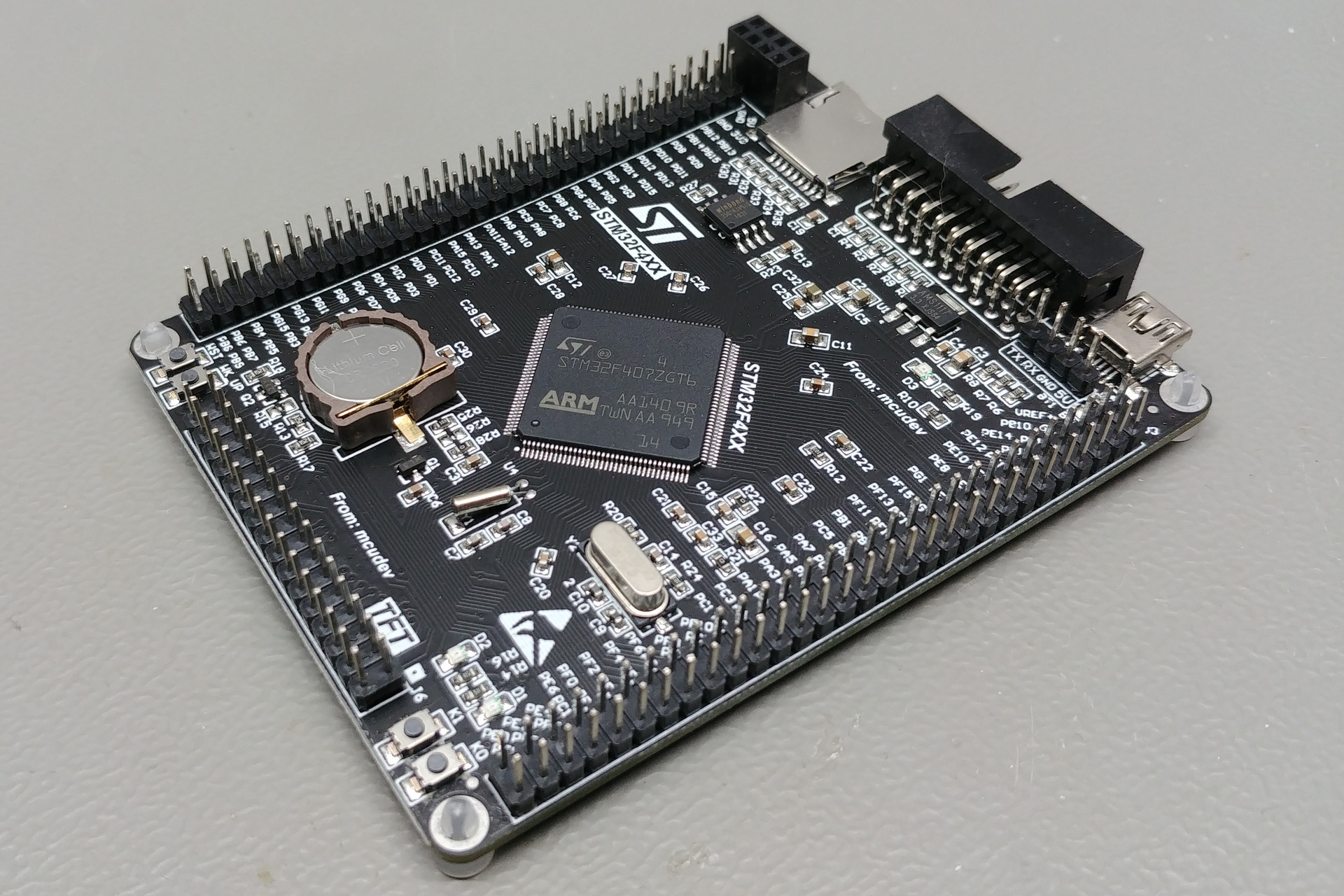 Picture of the STM32F4XX